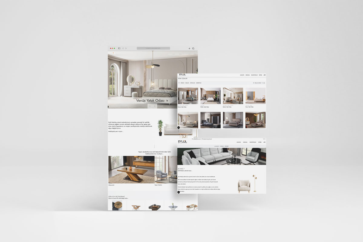 Eylül Home Mobilya Web Site Tasarımı